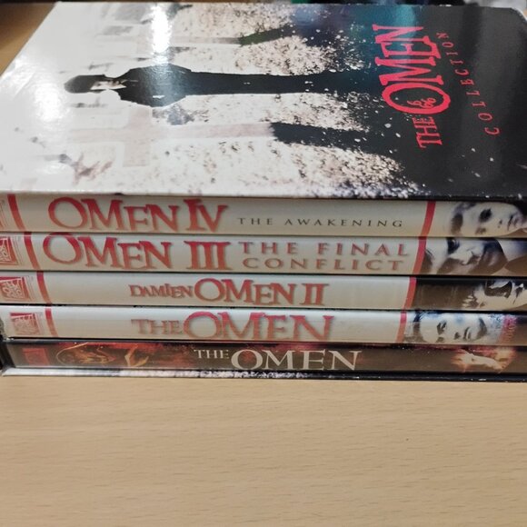 The Omen Collection (DVD) Boxset 5 Films Horror Cult Classic Halloween - Picture 1 of 1
